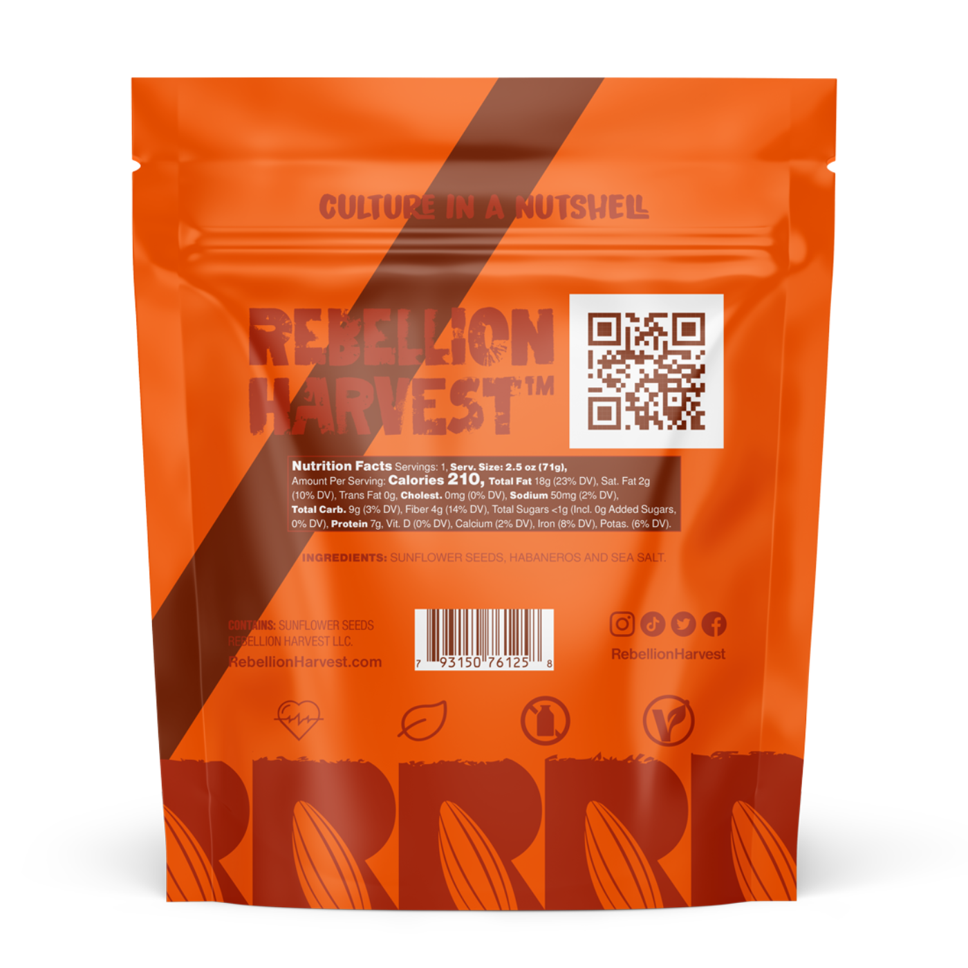 Southern Habanero Sunflower Seeds (NEW) – Rebellion Harvest