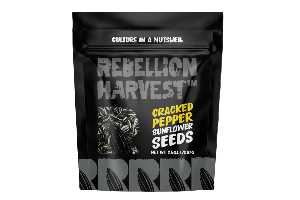 Cracked Pepper Sunflower Seeds