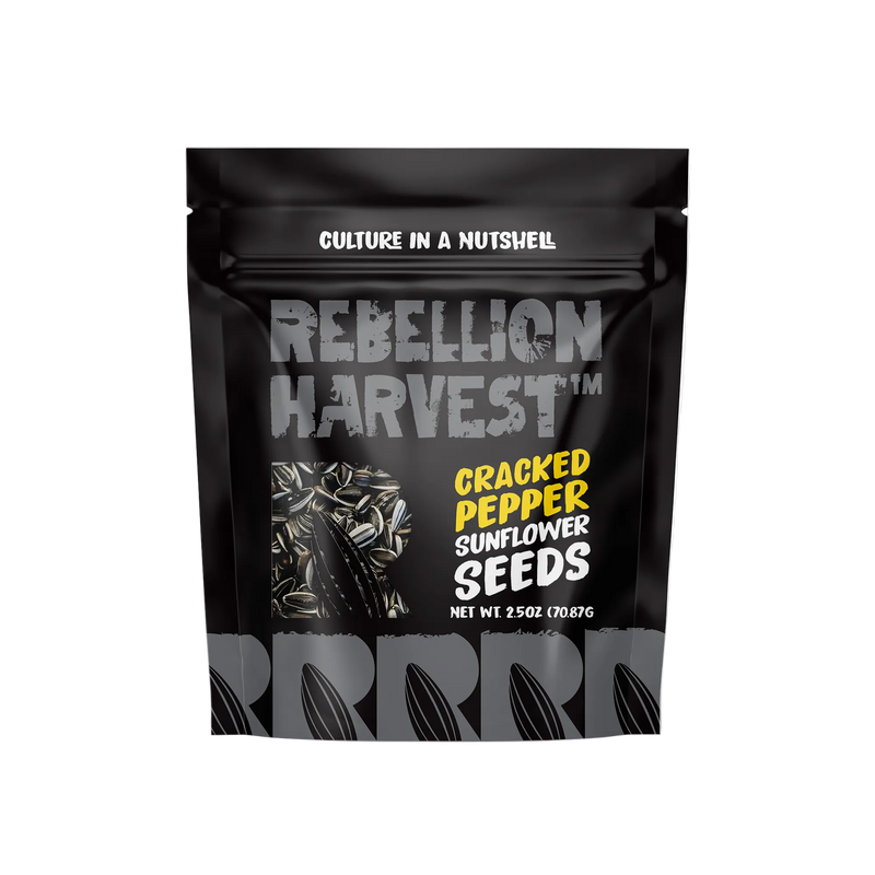 Cracked Pepper Sunflower Seeds (NEW)