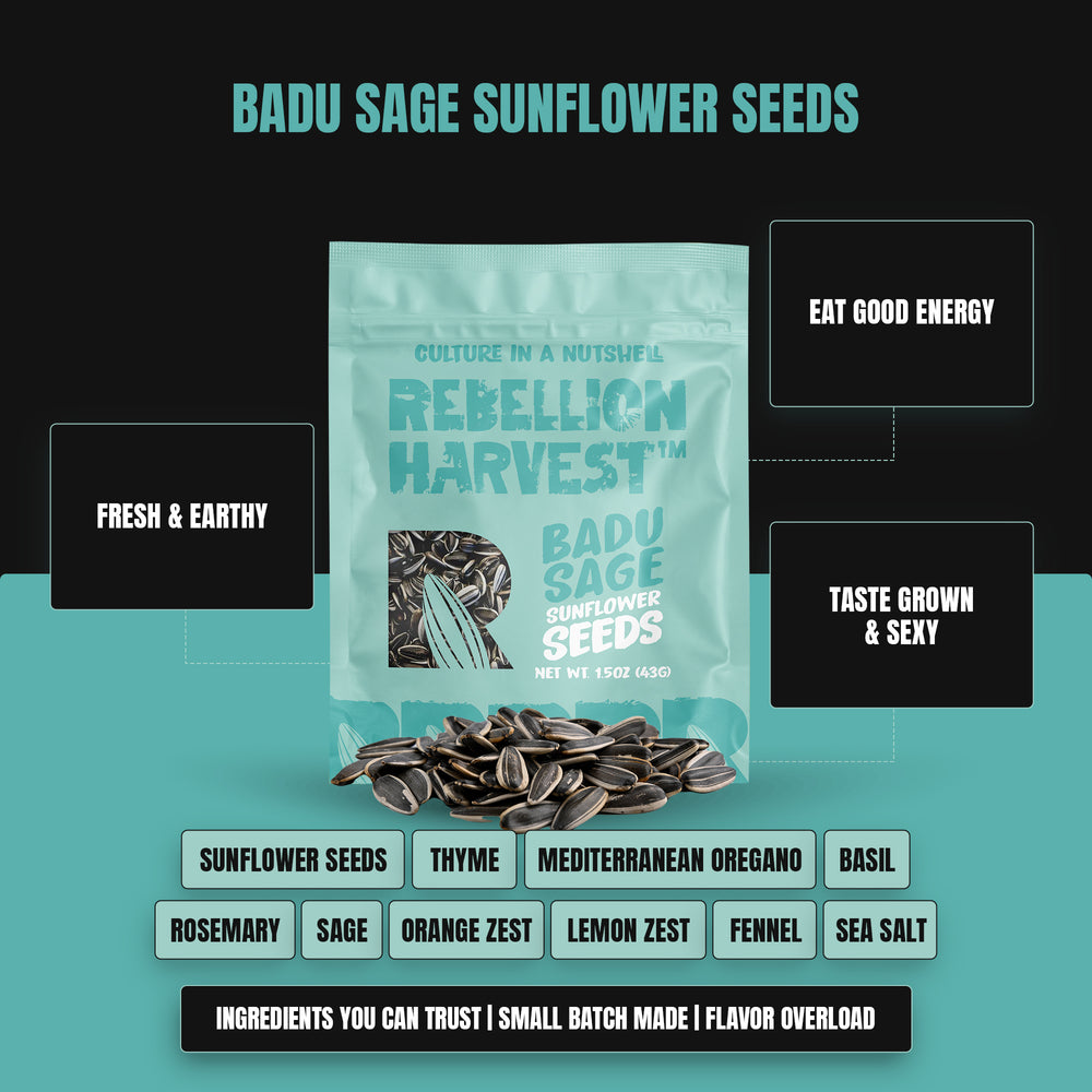 
                      
                        Badu Sage Sunflower Seeds
                      
                    