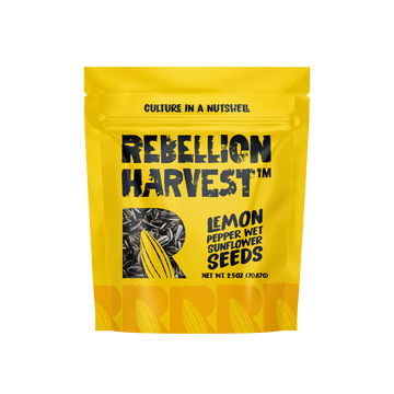 Lemon Pepper Wet Sunflower Seeds